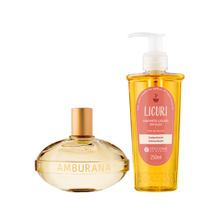 Combo Banho e Fragrância com Licuri e Amburana
